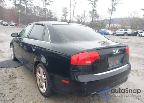 2008 Audi A4 2.0T из США, поврежденный, VIN WAUAF78E28A069710